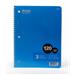 Wholesale Bazic 3-Subject C/R Spiral Notebook 120ct Sheets (24/1 CT)