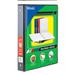 Wholesale 1" 3-Ring View Binder with 2-Pockets- Black (12/1 CT)