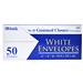 Wholesale #10 White Envelope with Gummed Closure (24/50 CT)