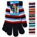 Boys Magic Glove W/ Stripes Asst