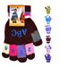 Kids Magic Glove W/123 & Abc Asst Clrs