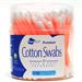 Coralite Prem Cttn Swab Rd Can Color Plast Sticks