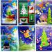 Wholesale Large Christmas Print 2 Pack Gift Box 6 Assorted (48/2 PK)