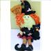 Wholesale Halloween Witch "Sit A Spell" Chenille Sitter 24" Tall (8/1 CT)