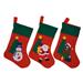 Wholesale Embroidered Stocking Cuff Style 3 Assorted (12/1 CT)