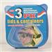 Wholesale Fresh Seal Plastic Storage Containers w/ Lids - 34oz Square (24/3 CT)