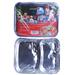 Wholesale Food Foil Tray - 2 Compartments 9.25" x 7.28" x1.38" (24/3 CT)