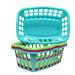 Wholesale Small Laundry Basket 18.25x13x7"-3 colors (48/1 CT)