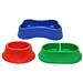 Wholesale Pet Bowl 3 Assorted Shapes and Colors PDQ (48/1 CT)