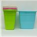Wholesale Trash Can Assorted Colors 12x8.25x11" (48/1 CT)