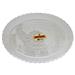 Wholesale Oval Platter 13.2" x 9.6" x 1.5" Clear Styrene (48/1 CT)