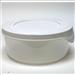 Wholesale Round Food Container 68 oz 7.75 x 7.75 x 3.75" (48/1 CT)