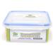 Wholesale Square Food Storage Container with Lock Lid 28oz 5.25x2.5" (48/1 CT)