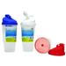 Wholesale Mixer/Shaker Frosted with Lids & Strainer (48/20 OZ)