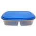 Wholesale Rectangular Fresh Saver Food Container 2 Compartments 80 oz (48/1 CT)