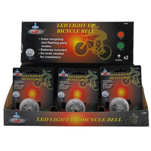 Wholesale LED LIGHT-UP BICYCLE BELL Image 3