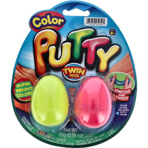 Wholesale z2PK PUTTY EGGS GLOWGLITTERCOLOR ASSORTEMENT GLW