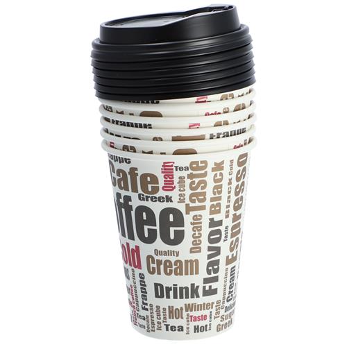 Wholesale 6 pk 12oz PAPER COFFEE CUPS Image 2