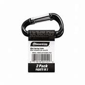Wholesale 2pk 2'' BLACK ALUMINUM MINI SPRING LINKS