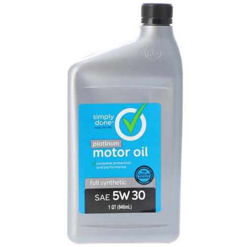 Wholesale Z1QT SIMPLY DONE FULL SYNTHETIC 5W30 MOTOR OIL