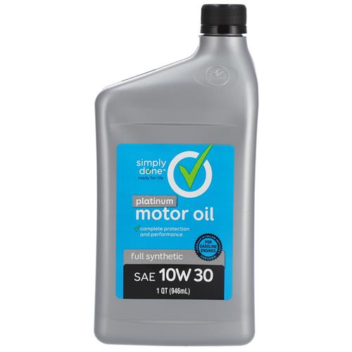 Wholesale z1QT SIMPLY DONE FULL SYNTHETIC 10W30 MOTOR OIL