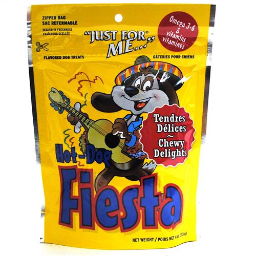 Wholesale Just for Me Dog Treats Chewy Fiesta Hot Dog Canada