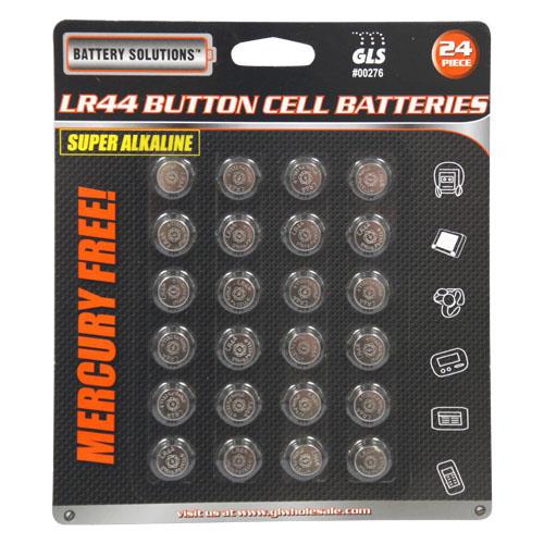 Wholesale 24pc AG13 Button Cell Batteries