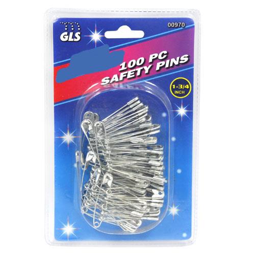 Wholesale 100 PC SAFETY PINS