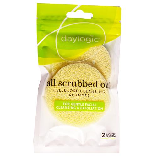 Wholesale Z2PK CELLULOSE FACIAL CLEANSING SPONGE ALL SCRUBBED OUT