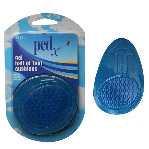 Wholesale Z2PK GEL BALL OF FOOT CUSHIONS UNISEX PED-X 6-7PX