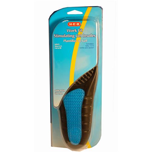 Wholesale ZMENS GEL INSOLES SIZES 8-13 CUT TO FIT