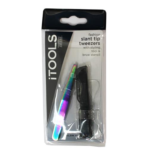 Wholesale ZSLANT TIP TWEEZERS WITH STYLING TOOL & BROW PENCIL