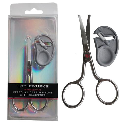 Wholesale ZPERS CARE SCISSORS W/SHARPENER STYLEWURKS PROFESSIONAL BEAUTY CARE