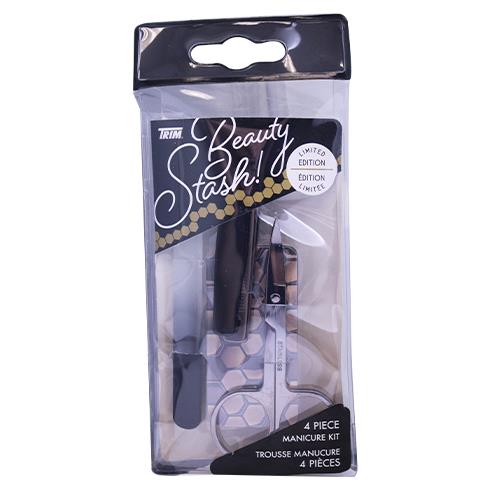 Wholesale Z4PC BEAUTY STASH MANICURE SET TRIM ENG/FR