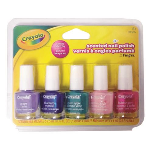 Wholesale 5CT SCENTED NAIL POLISH 5ML/BOTTLE