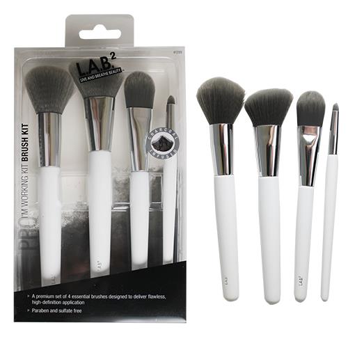 Wholesale Z4PC CHARCOAL INFUSED BRUSH KIT I'M WORKING ON IT GLW