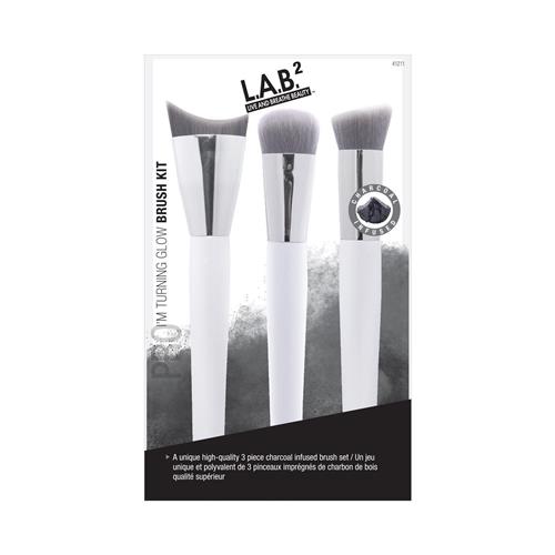 Wholesale Z3PC CHARCOAL INFUSED BRUSH KIT