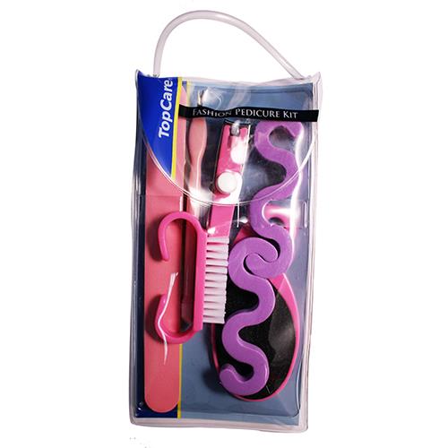 Wholesale Z6 STEP FASHION PEDICURE KIT IN POUCH TOPCARE