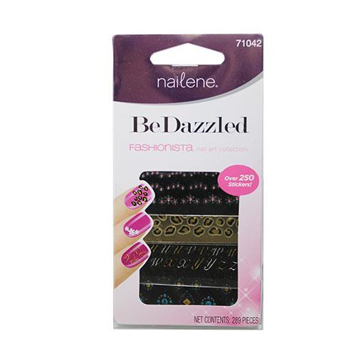 Wholesale 289CT BEDAZZLED FASHIONISTA NAIL ART STICKERS