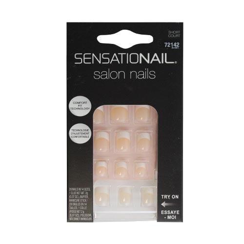 Wholesale Z28CT SALON NAILS FRENCH NAIL KIT SHORT GLW