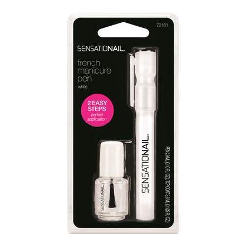 Wholesale FRENCH TIP NAIL PEN -WHITE & TOP COAT