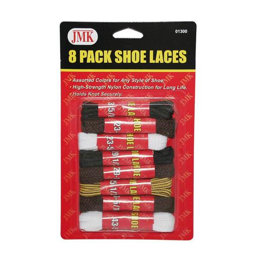 Wholesale 8 pack shoe laces