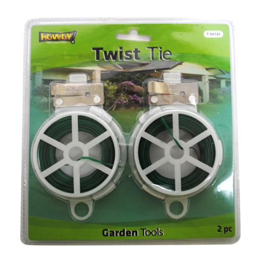 Wholesale Twist Tie Garden Spool with Cutter for Holding Up GLW
