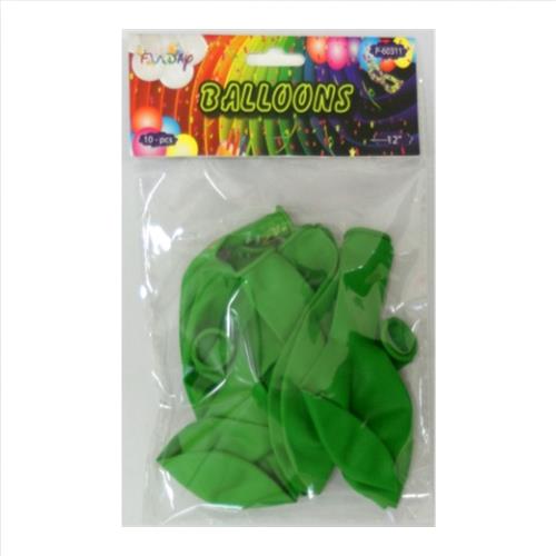 Wholesale Balloons 12"""" Round Latex Green GLW