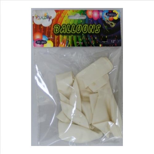 Wholesale Balloons 12"""" Round Latex White GLW