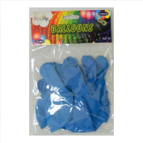 Wholesale Balloons 12"""" Round Latex Light Blue GLW