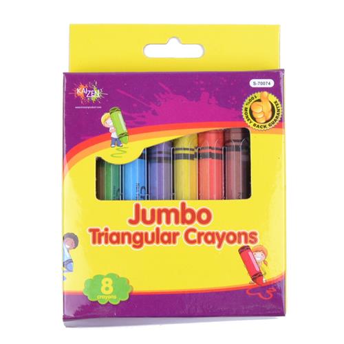 Wholesale Crayons Jumbo Triangular GLW