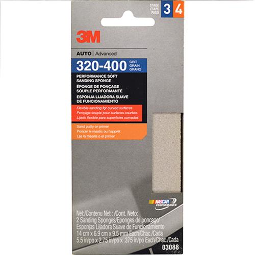 Wholesale z3M 2pk SANDING SPONGE 320-400