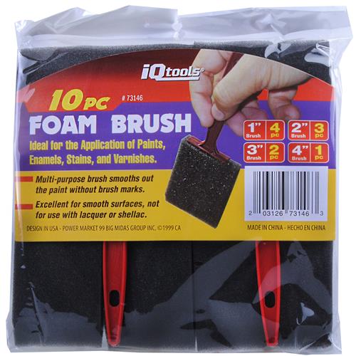 Wholesale Foam Paint Brushes 4 Sizes
