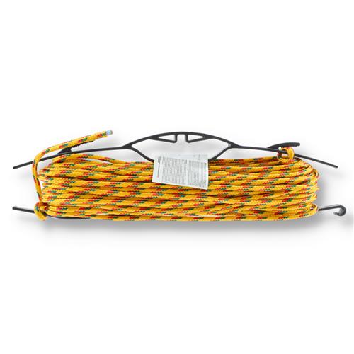 Wholesale 100' 1/4'' DIAMOND BRAID PP ROPE WITH WINDER 95lb WLL
